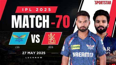 lsg vs rcb cricket live.